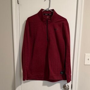 Nike Golf Maroon Quarter-Zip Pullover